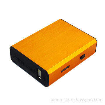 Metal Case 6,000mAh Power Bank for iPhone, iPad, Samsung Galaxy S4, HTC, Blackberry, Nokia and PSPNew